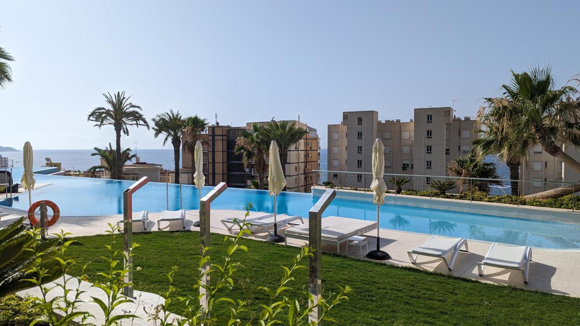 Sunset Cliffs Modern Apartment Benidorm Esterno foto