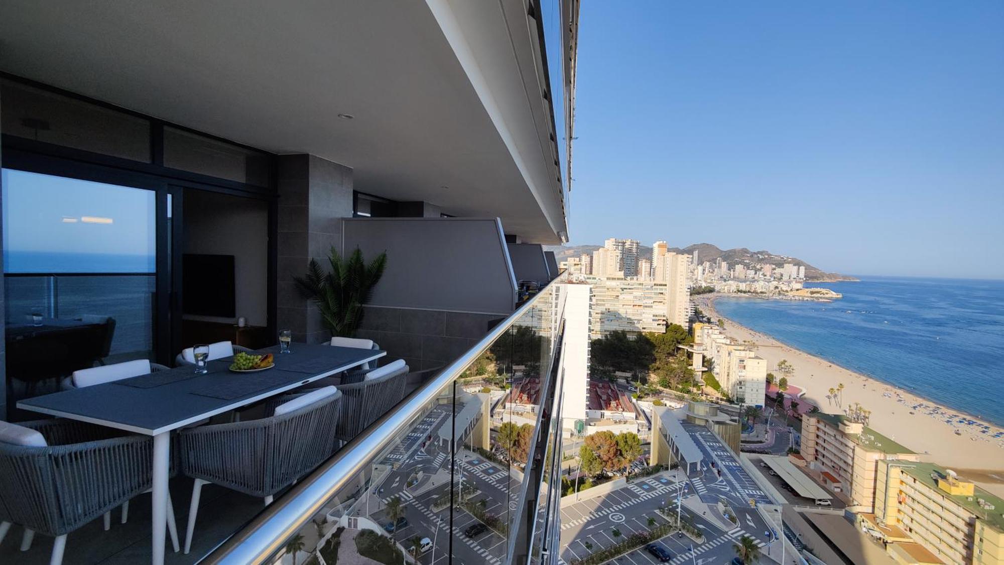 Sunset Cliffs Modern Apartment Benidorm Esterno foto